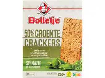Hoogvliet Bolletje Groentecrackers Spinazie aanbieding