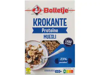 Hoogvliet Bolletje Krokante muesli proteine aanbieding