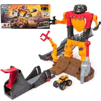 Top1Toys Monster Jam 1:64 Smash & Bash Playset aanbieding