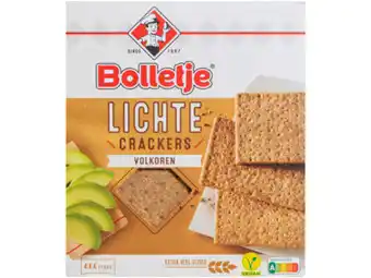 Hoogvliet Bolletje Lichte Crackers Volkoren aanbieding