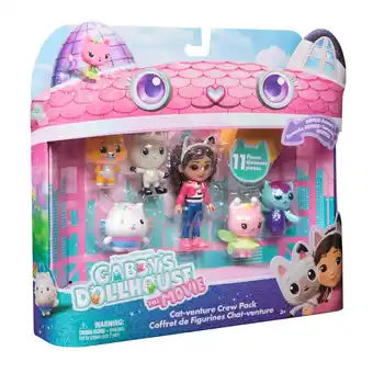 Top1Toys Gabby's Poppenhuis The Movie Speelfigurenset Gabby en 5 katjes aanbieding