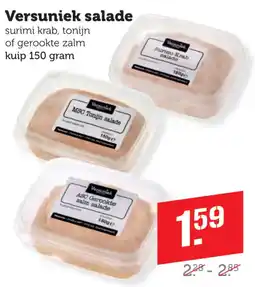 Coop Versuniek salade aanbieding
