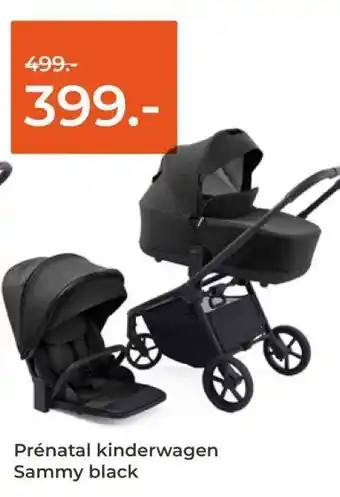 Prenatal Prénatal kinderwagen Sammy black aanbieding