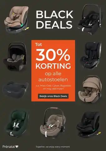 Prenatal alle autostoelen aanbieding