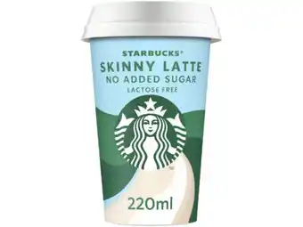 Hoogvliet Starbucks Chilled classic skinny latte aanbieding