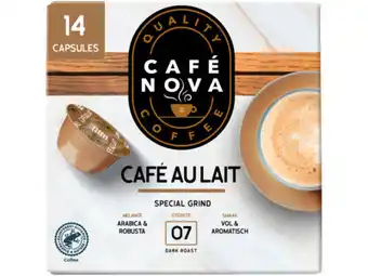 Hoogvliet Cafe nova Dolce gusto cafe au lait aanbieding
