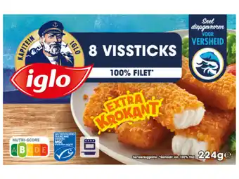 Hoogvliet Iglo Vissticks aanbieding