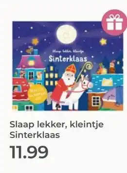 Prenatal Slaap lekker, kleintje Sinterklaas aanbieding