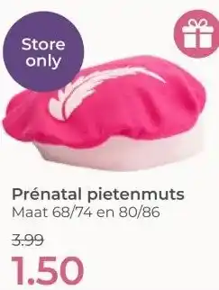 Prenatal Prénatal pietenmuts aanbieding