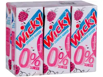 Hoogvliet Wicky Framboos 0% aanbieding