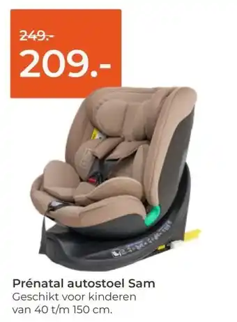 Prenatal Prénatal autostoel Sam aanbieding