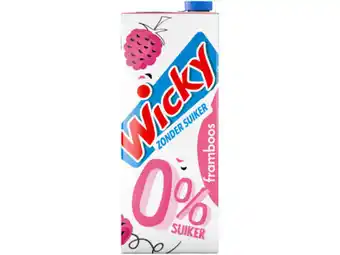 Hoogvliet Wicky Framboos zonder suiker aanbieding