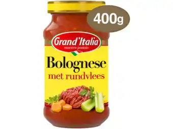 Hoogvliet Grand'Italia Pastasaus bolognese aanbieding