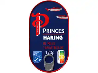 Hoogvliet Princes Haringfilets in milde tomatensaus aanbieding