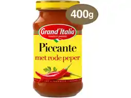 Hoogvliet Grand'Italia Piccante tomatensaus aanbieding