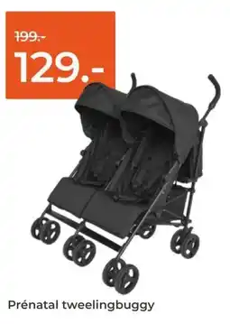 Prenatal Prénatal tweelingbuggy aanbieding