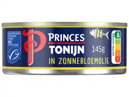 Hoogvliet Princes Tonijnstukken in zonnebloemolie aanbieding