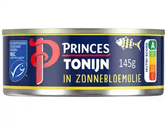 Hoogvliet Princes Tonijnstukken in zonnebloemolie aanbieding