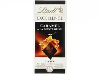 Hoogvliet Lindt Excellence dark caramel aanbieding