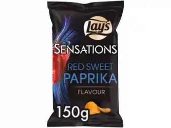 Hoogvliet Lay's Sensations red sweet paprika aanbieding