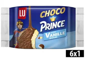 Hoogvliet Lu Prince choco koeken chocolade vanille aanbieding