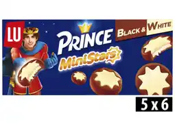 Hoogvliet Lu Prince MiniStars koekjes black & white aanbieding