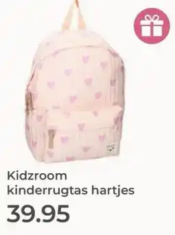 Prenatal Kidzroom kinderrugtas hartjes aanbieding