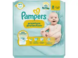 Hoogvliet Pampers Premium protection luiers maat 2 aanbieding