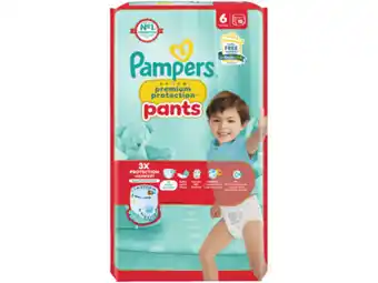 Hoogvliet Pampers Premium protection pants maat 6 aanbieding