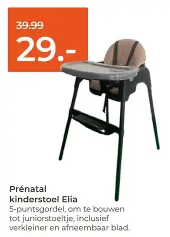 Prenatal Prénatal kinderstoel Elia aanbieding