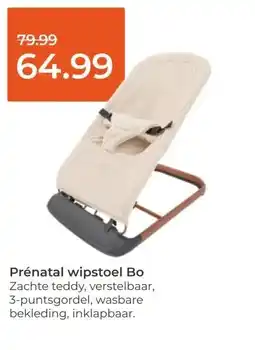 Prenatal Prénatal wipstoel Bo aanbieding