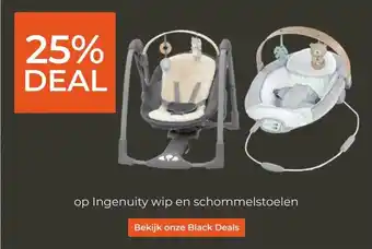 Prenatal op Ingenuity wip en schommelstoelen aanbieding