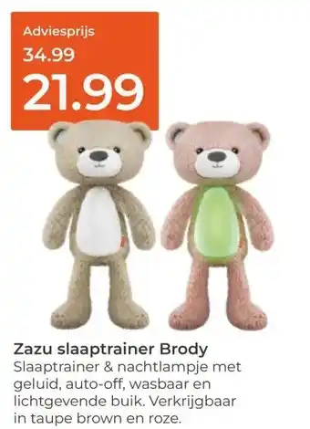 Prenatal Zazu slaaptrainer Brody aanbieding