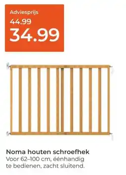 Prenatal Noma houten schroefhek aanbieding