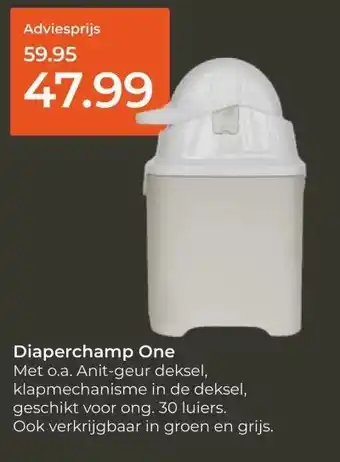 Prenatal Diaperchamp One aanbieding