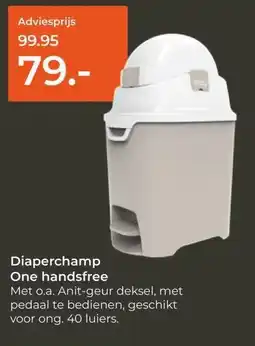 Prenatal Diaperchamp One handsfree aanbieding