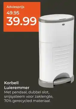 Prenatal Korbell Luieremmer aanbieding