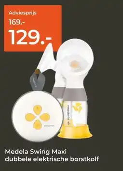 Prenatal Medela Swing Maxi dubbele elektrische borstkolf aanbieding