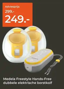 Prenatal Medela Freestyle Hands-Free dubbele elektrische borstkolf aanbieding