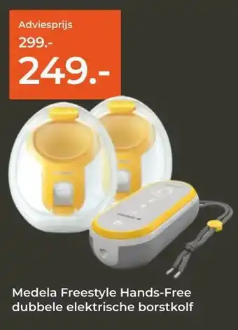Prenatal Medela Freestyle Hands-Free dubbele elektrische borstkolf aanbieding