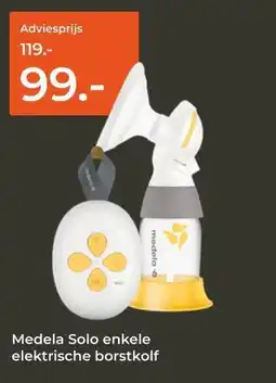 Prenatal Medela Solo enkele elektrische borstkolf aanbieding