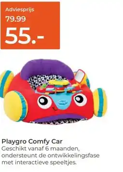 Prenatal Playgro Comfy Car aanbieding