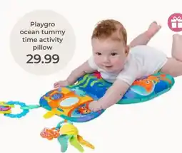 Prenatal Playgro ocean tummy time activity pillow aanbieding