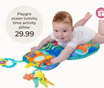 Prenatal Playgro ocean tummy time activity pillow aanbieding