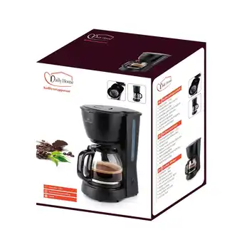 Marskramer DAILY HOME KOFFIEZETAPPARAAT 1,25L aanbieding