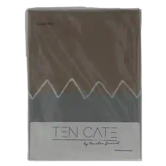 Marskramer Dekbedovertrek 200x200/220 + 2 slopen 60x70 Zigzag Natural Ten Cate aanbieding