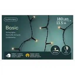 Marskramer Kerst LED verlichting binnen/buiten Warm 13,5 meter 180 lampjes aanbieding