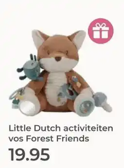 Prenatal Little Dutch activiteiten vos Forest Friends aanbieding
