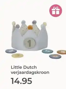 Prenatal Little Dutch verjaardagskroon aanbieding
