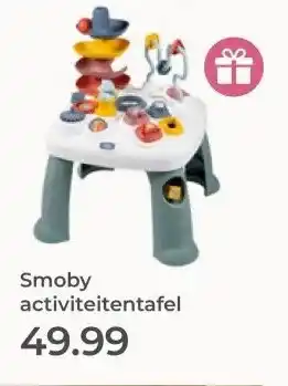 Prenatal Smoby activiteitentafel aanbieding